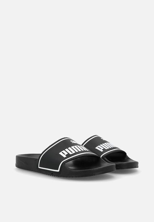 PUMA - Poolcat 2.0 Slide Jr Zadp - Puma Black-Puma White