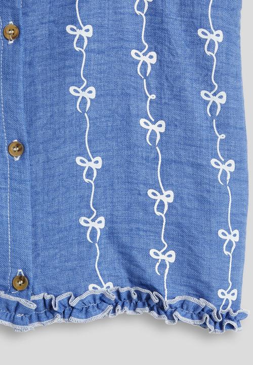 Pop Candy - Camisole-style top with jeans - blue