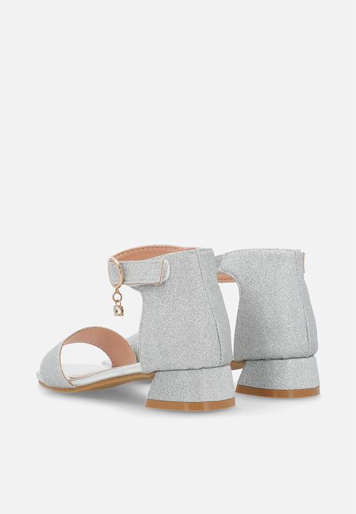Pop Candy - Open toe sandal heels - silver