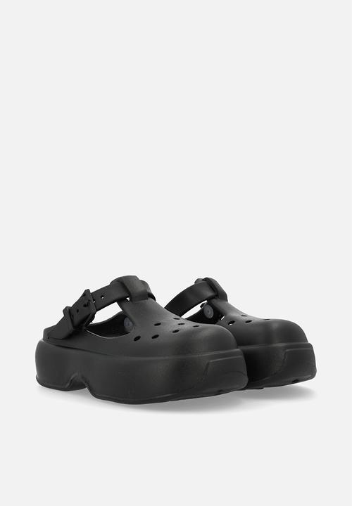 Pop Candy - Mary jane clog shoes - black