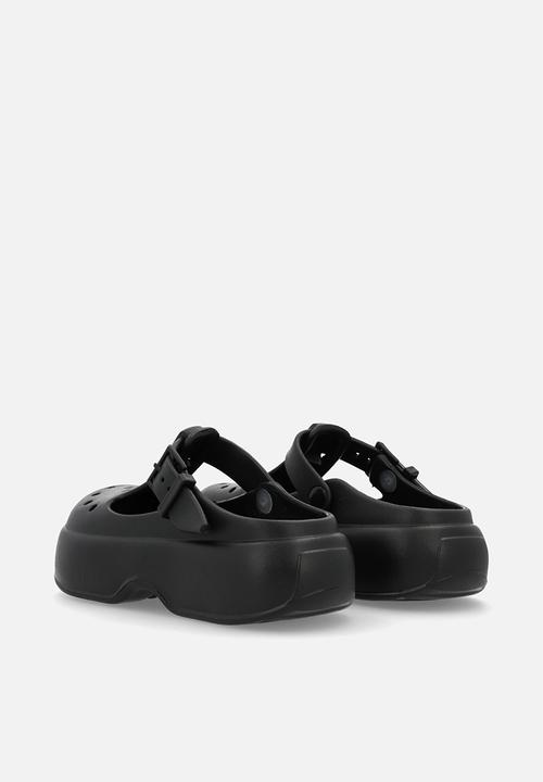 Pop Candy - Mary jane clog shoes - black