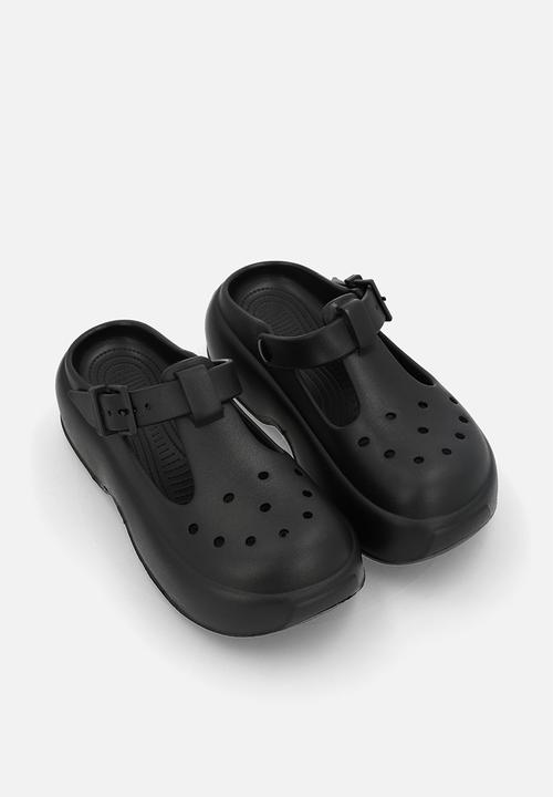 Pop Candy - Mary jane clog shoes - black