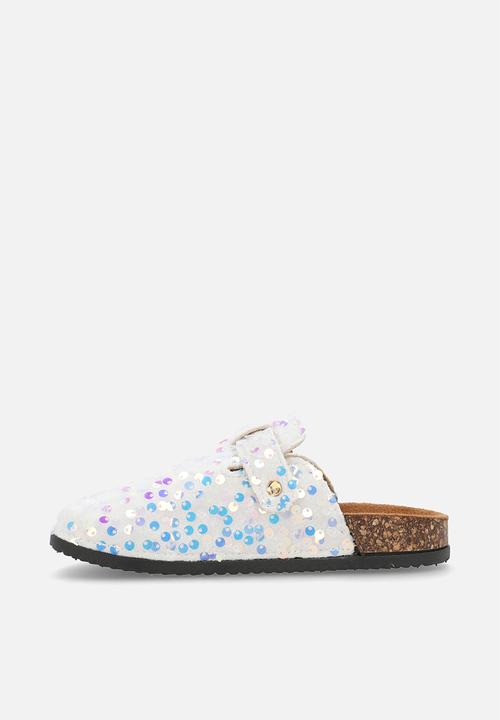 Pop Candy - Sequinned mule shoes - lt lilac