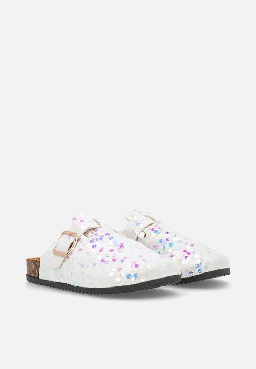 Pop Candy - Sequinned mule shoes - lt lilac