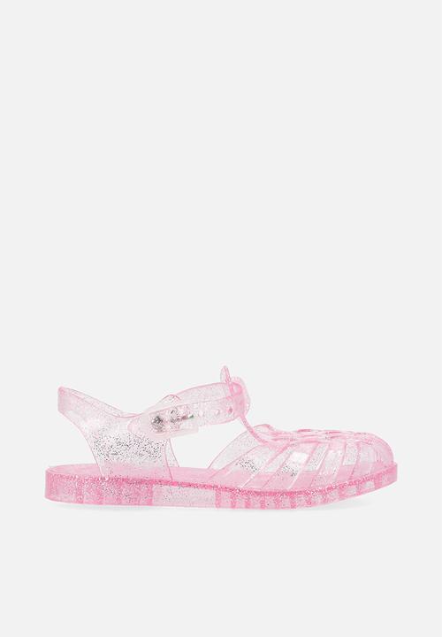 Pop Candy - Glitter jelly sandals - pink