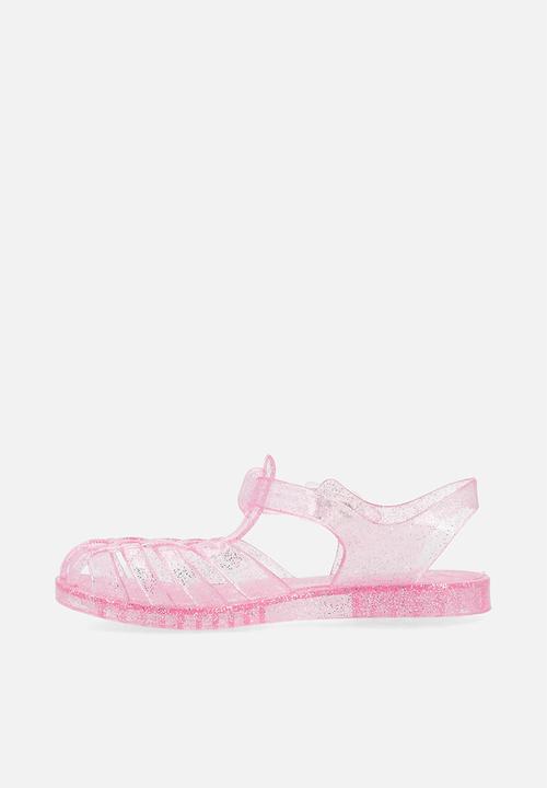 Pop Candy - Glitter jelly sandals - pink