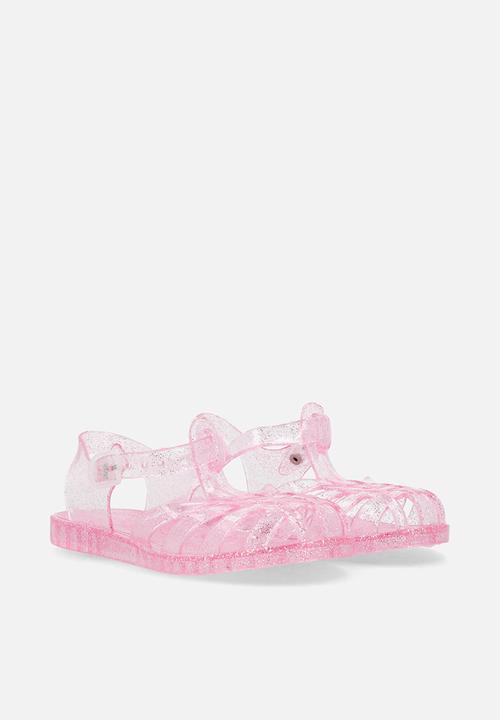 Pop Candy - Glitter jelly sandals - pink