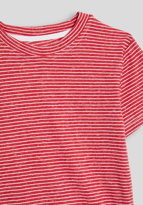 Pop Candy - Denim camisole top & jeans - dk blue & red 