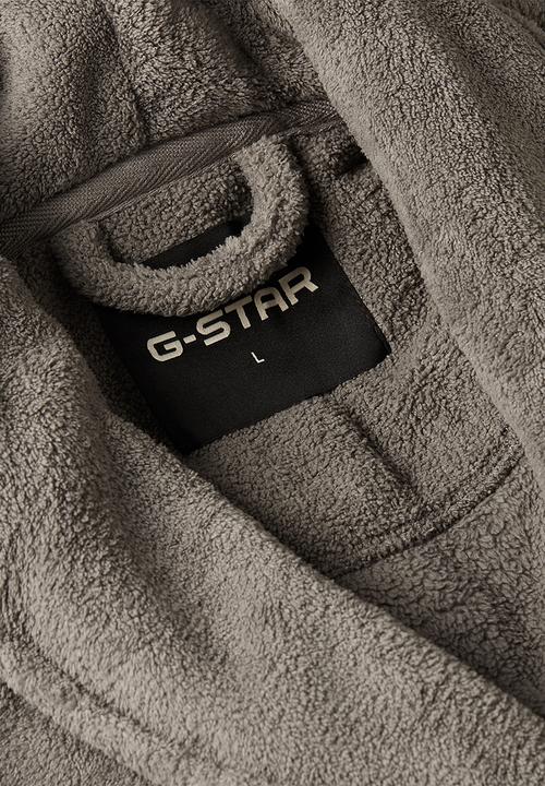 G-STAR - Bath Robe - Steel Grey
