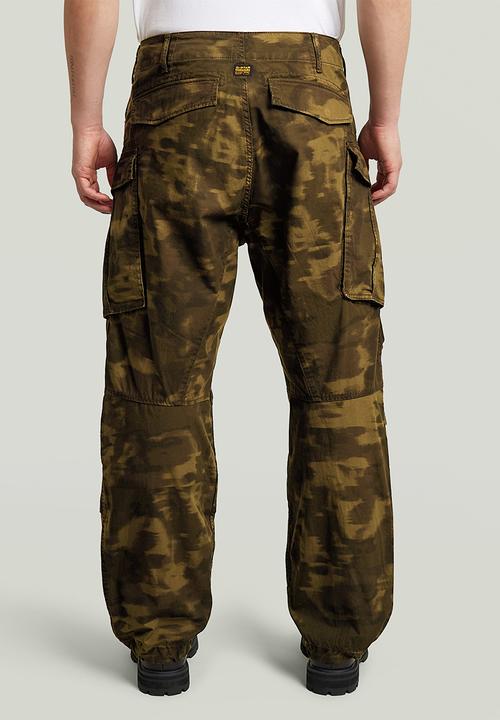 G-STAR - Rovic 3D Relaxed - Dk Khaki Od Butternut Motion Camo