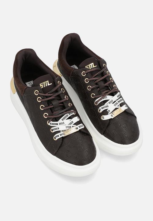 Steve Madden - Glider-charm sneaker - chocolate brown