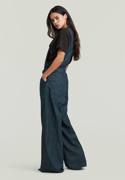 G-STAR - Parachute Dungaree Wmn - antique asphalt
