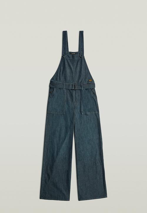 G-STAR - Parachute Dungaree Wmn - antique asphalt