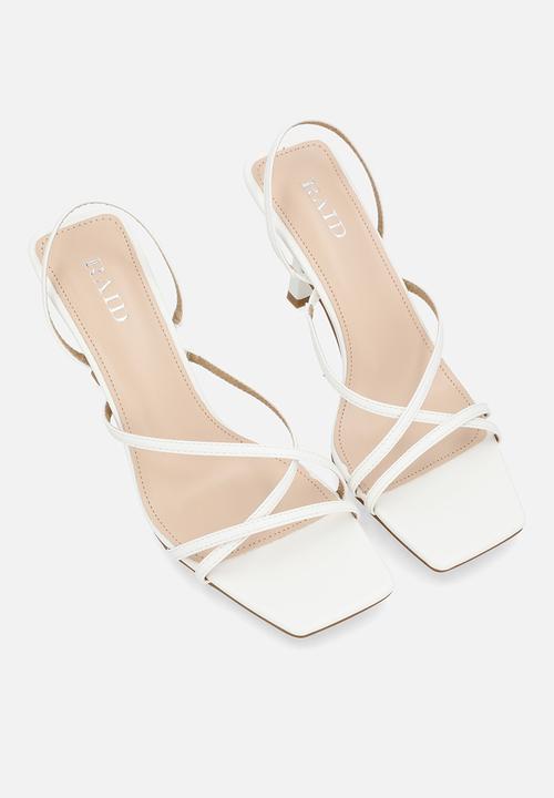 Raid London - Sahana heel - white