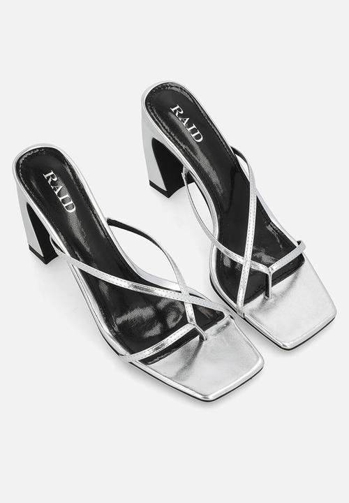 Raid London - Saira heel - silver