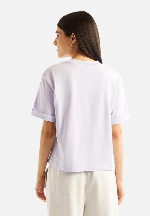 New Balance  - New Balance Sticker Pack Tee - Smoked Violet