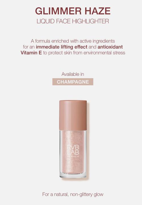 RVB Lab - GLIMMER HAZE Liquid Face Highlighter 335
