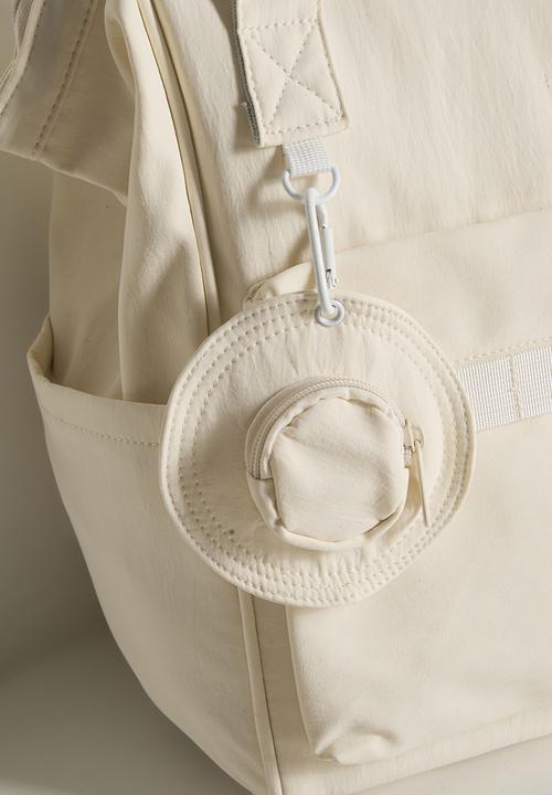 Pop Candy - Multi-compartment diaper backpack - cream
