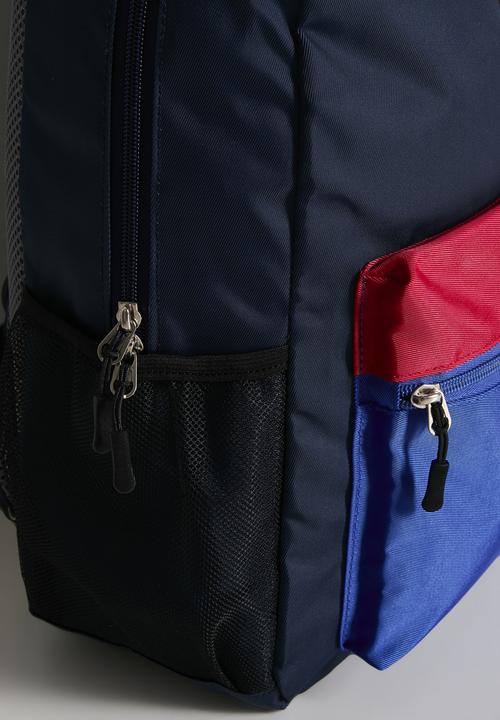 Pop Candy - Colour accent backpack - black & multi