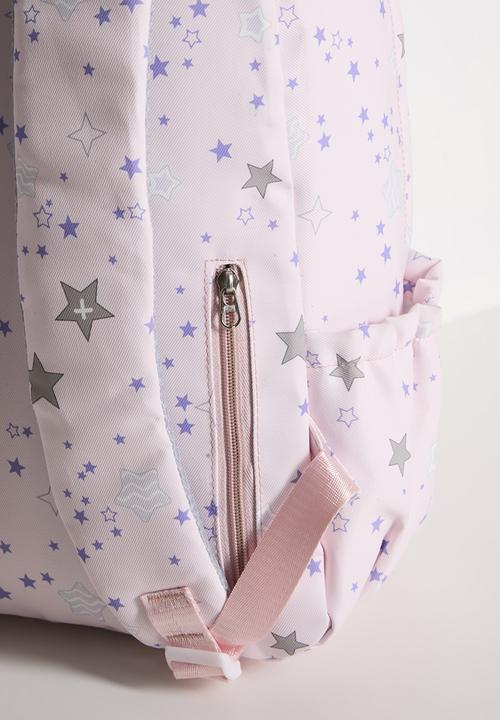 Pop Candy - Star aop backpack - pastel pink