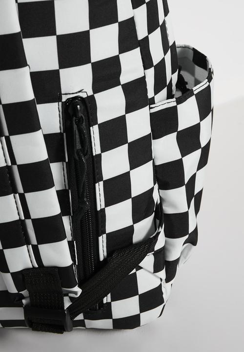 Pop Candy - Checkerboard backpack - black & white