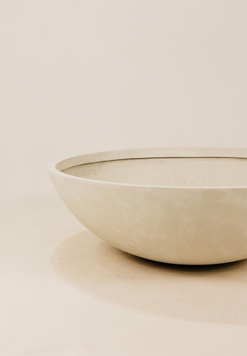 Noha - Kopo Planter Large - 800Dia - Cream