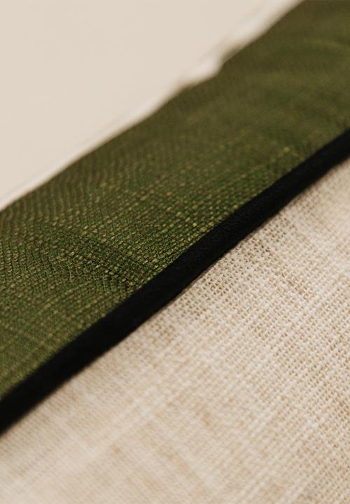 Noha - Mono Metric Square Linear Scatter - Green