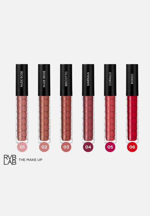 RVB Lab - Long Last Liquid Matt Lipstick 05 - Corallo