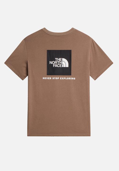 The North Face - W Evolution Box Nse Relaxed Short Sleeve Tee - Garnet