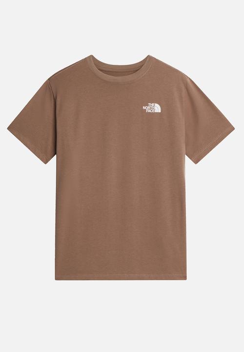 The North Face - W Evolution Box Nse Relaxed Short Sleeve Tee - Garnet