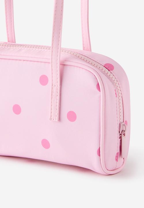 Cotton On - Lyndsey Bowler Bag - Ballet Pink/Spot