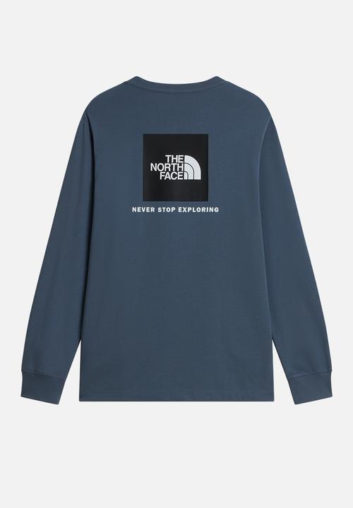 The North Face - M EVOLUTION BOX NSE REGULAR LONG SLEEVE - GRANITE GREY