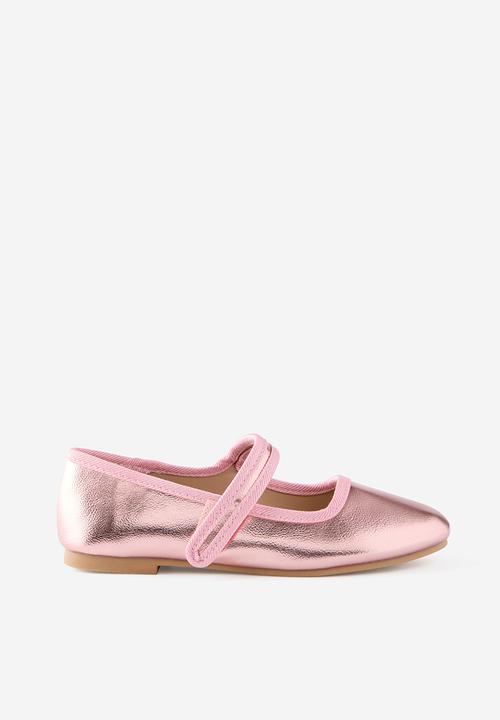 Cotton On - Olivia Ballet Flat - Pink/Metallic