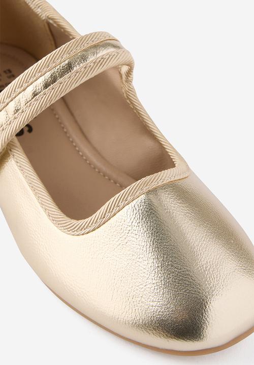Cotton On - Olivia Ballet Flat - Goldy/Metallic