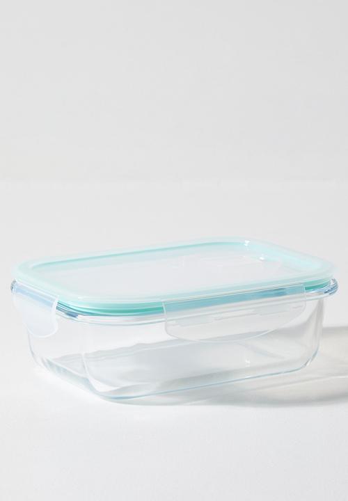Excellent Houseware - Storage container with Lid - Clear