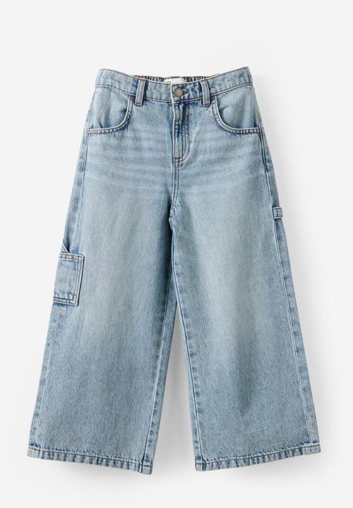 Cotton On - Skater Carpenter Jean - Airlie Light Blue/Carpenter