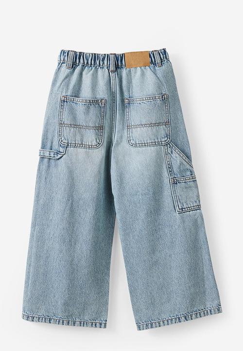Cotton On - Skater Carpenter Jean - Airlie Light Blue/Carpenter