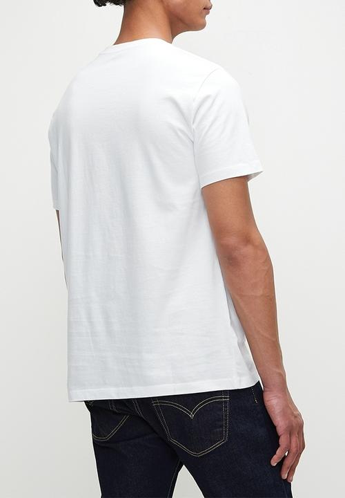 Levi’s® - Graphic crew neck tee za - vintage chilli oil & white