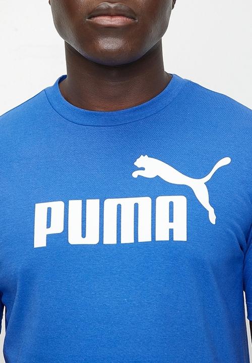 PUMA - ESS No. 1 Logo Tee M - Mountain Blue