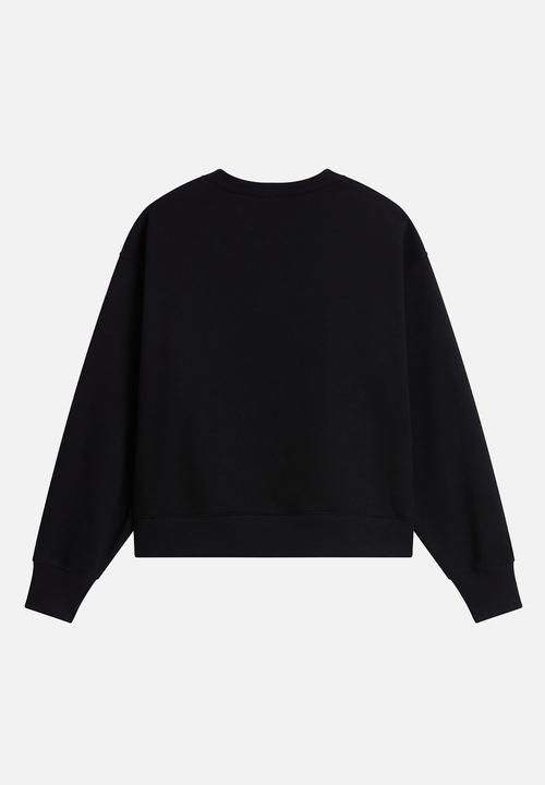 The North Face - W Tnf Essential Simple Dome Boxy Oversized Crew - Tnf Black