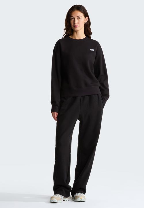 The North Face - W Tnf Essential Simple Dome Boxy Oversized Crew - Tnf Black