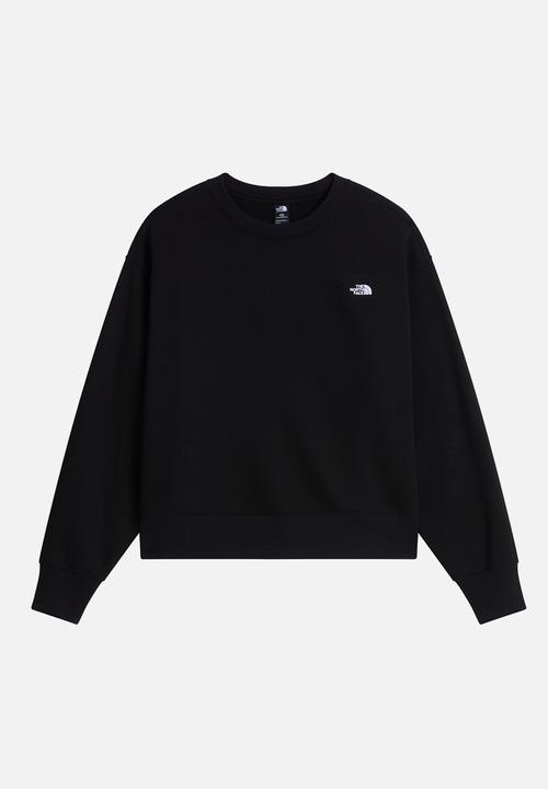 The North Face - W Tnf Essential Simple Dome Boxy Oversized Crew - Tnf Black