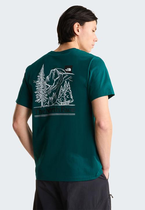 The North Face - M MONTE REG SS TEE - GRAPHIC Pacific Teal