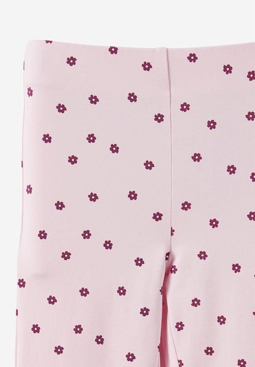 Cotton On - Essential Flare Legging - Ballet Pink/Daisy Ditsy