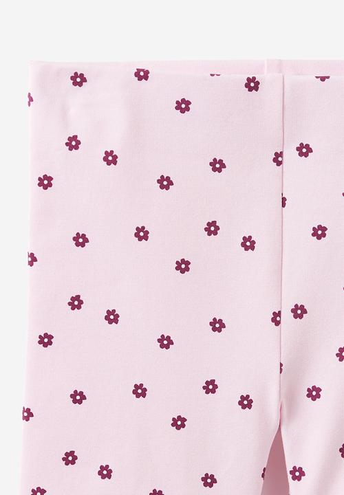 Cotton On - Essential Bike Short - Denim Navy/Pink Heart