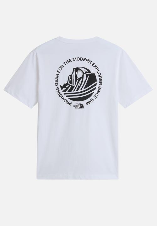 The North Face - M MOUNTAINSCAPE REGULAR SS TEE - TNF WHITE