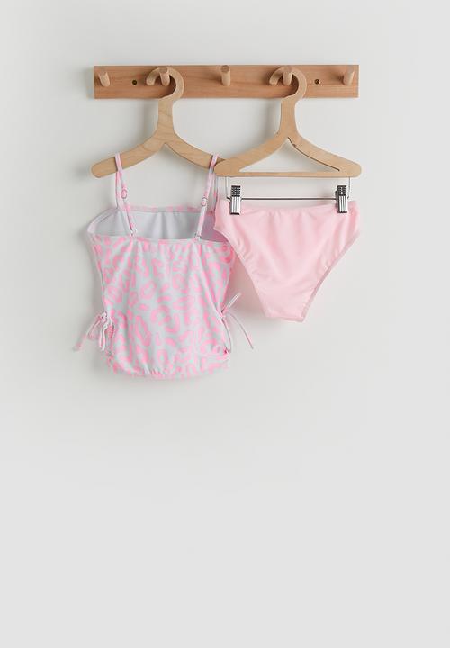 Pop Candy - Leopard print tankini - pink