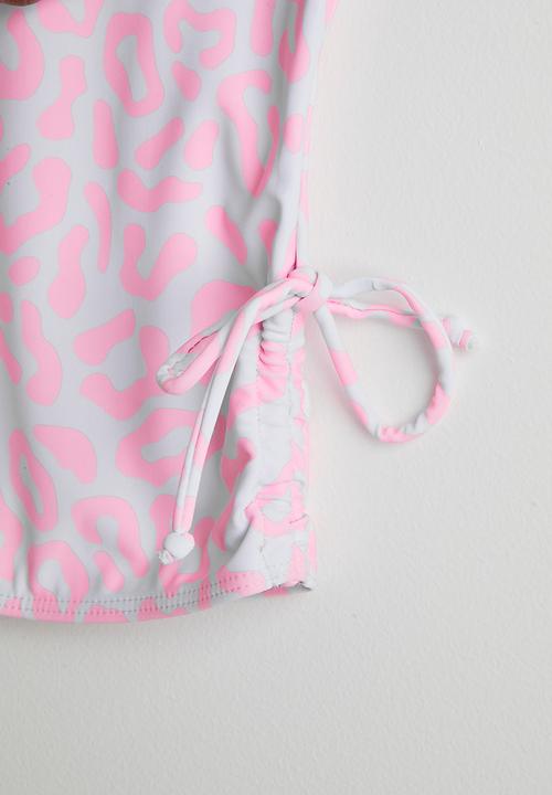 Pop Candy - Leopard print tankini - pink