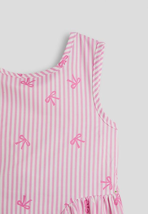Pop Candy - Large back bow dress - sherbet pink