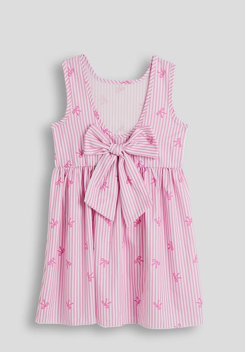 Pop Candy - Large back bow dress - sherbet pink
